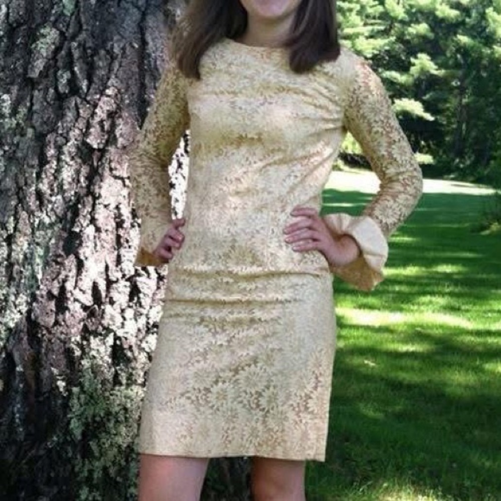 Custom-made 1960s(?) lace dress